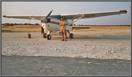 Flugzeug Botswana